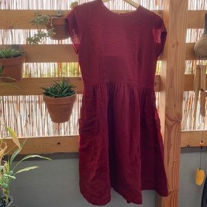 Burgundy Morgane Le Fay Dress, hardly worn